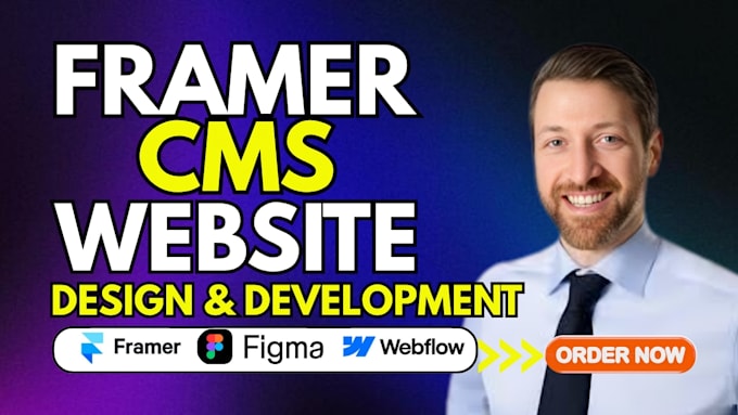 build or redesign a modern framer cms website with animation, ecommerce website