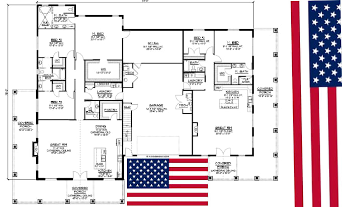 correct rejected architectural and structural drawings mep for california texas