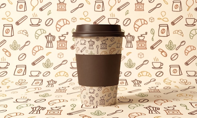 design custom seamless pattern design for your products