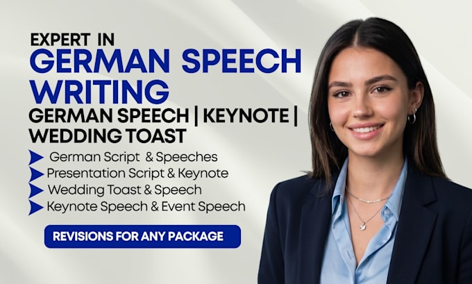 write german speeches keynote speeches wedding toasts and scripts