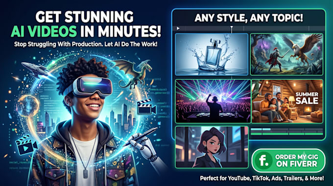 create and edit a realistic ai ad video for you