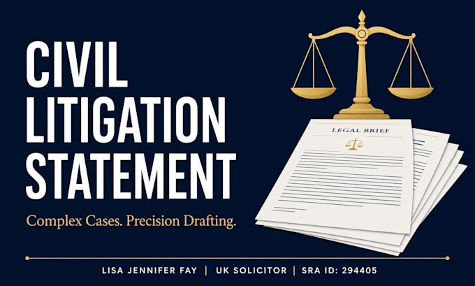 draft your complex UK civil litigation witness statement