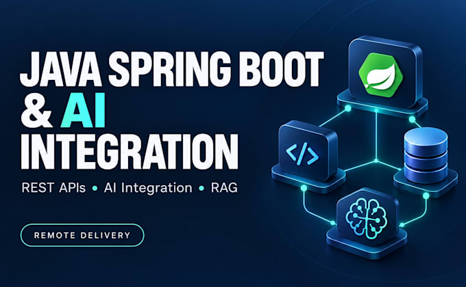 develop java spring boot apis and integrate ai into your applications