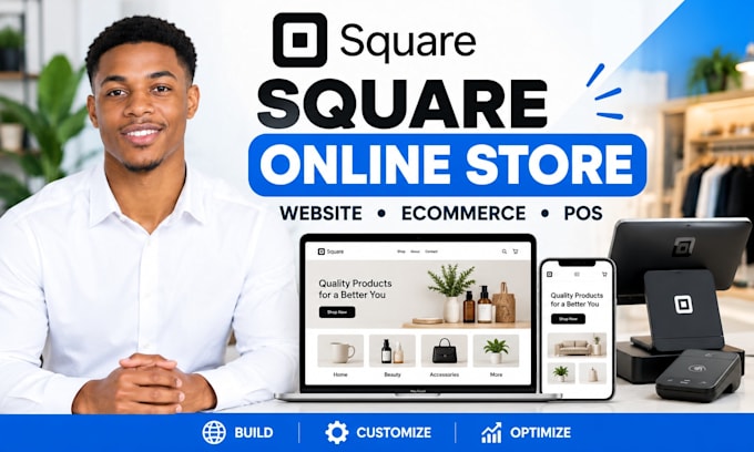 setup square online website square online stores square pos integration system
