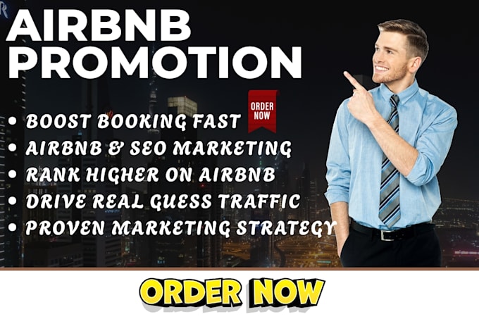 do airbnb promotion, marketing, listing optimization and vrbo
