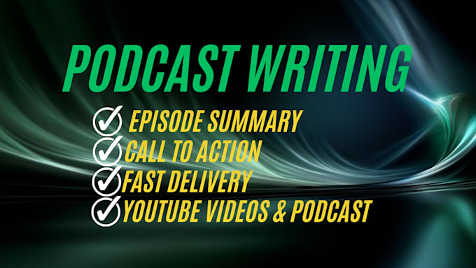 create powerful podcast scripts fast