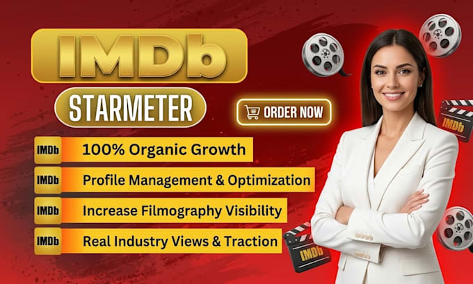 boost your imdb starmeter ranking with organic promotion