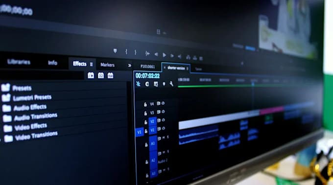 video editing or ads