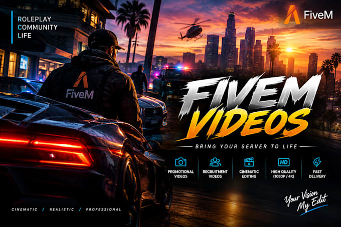 create a cinematic fivem trailer for your server