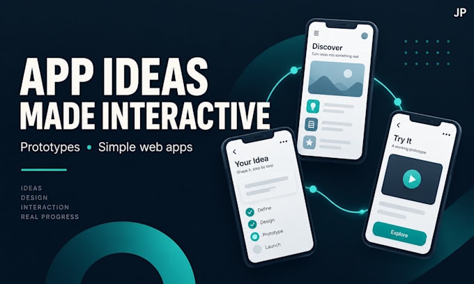 build an interactive app prototype or a simple web app