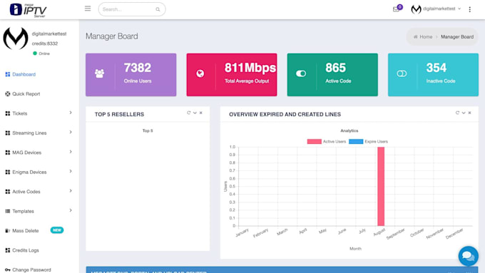 do server configuration, restream, vps hosting, xui setup, xtreamui, reseller 8k