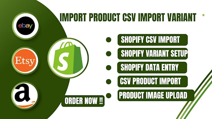 do shopify product upload, import product csv import variant store collection