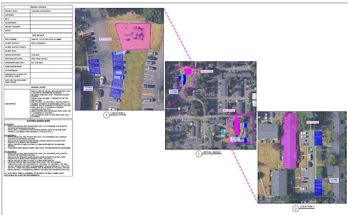 design ev charger installation plans for permit in USA