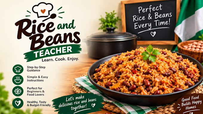 teach you how to make rice and beans