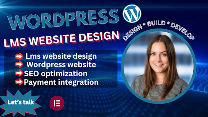 build a wordpress lms website for online courses and educational platforms