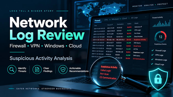 review network capture logs