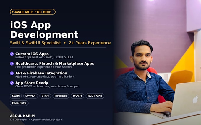 develop a native ios app using swift, swiftui and uikit