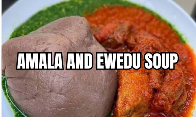 cook amala and egusi with ewedu
