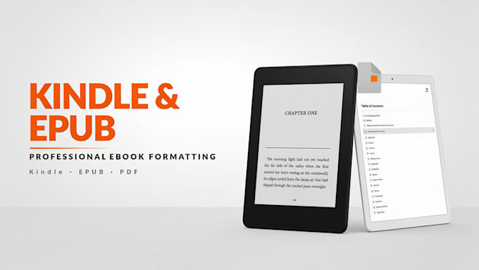 format your kindle ebook and epub for amazon KDP