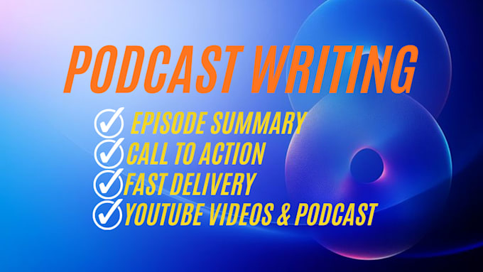 write engaging podcast script