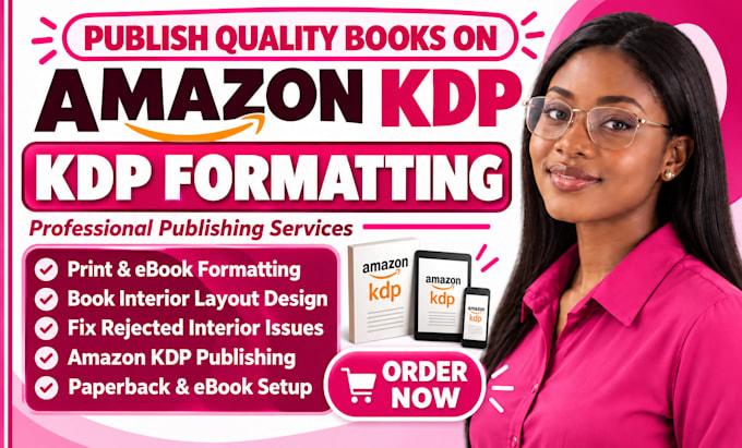 publish quality books on amazon kdp, kdp formatting