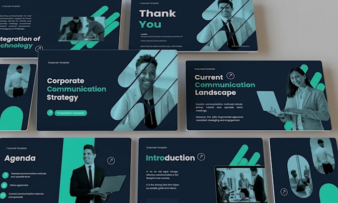 design an investor pitch deck design