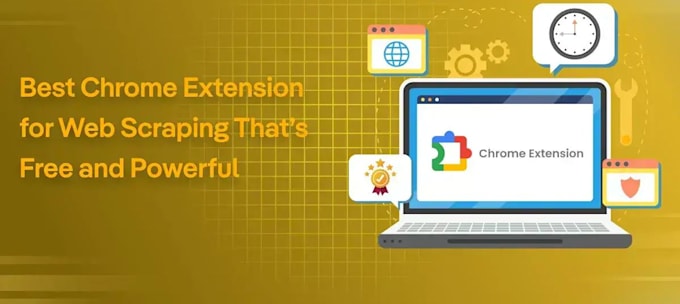 chrome extension bot for web bot, web scraping and automation