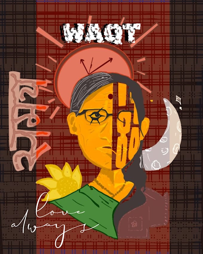 make a catchy illustrated poster