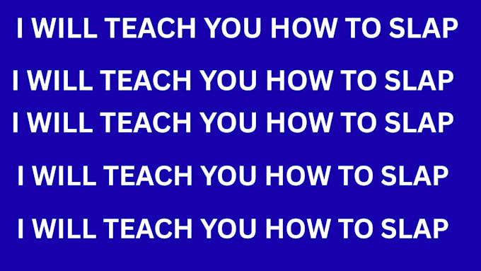teach you  how to clap