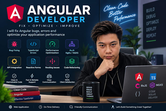 fix angular bugs, errors, and optimize your application performance
