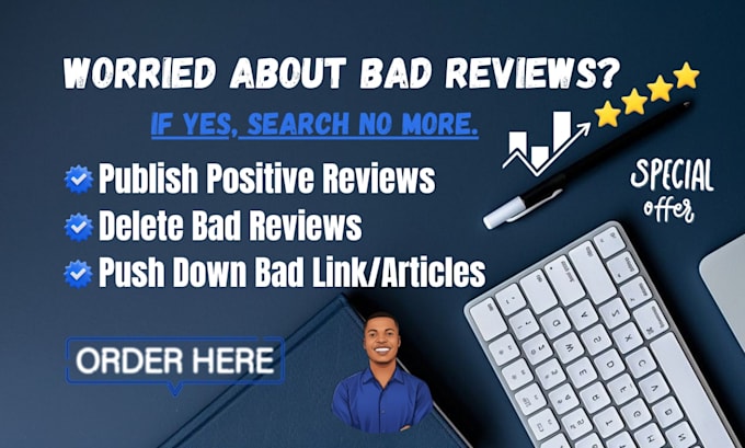 support your online reputation building journey and repair bad search results