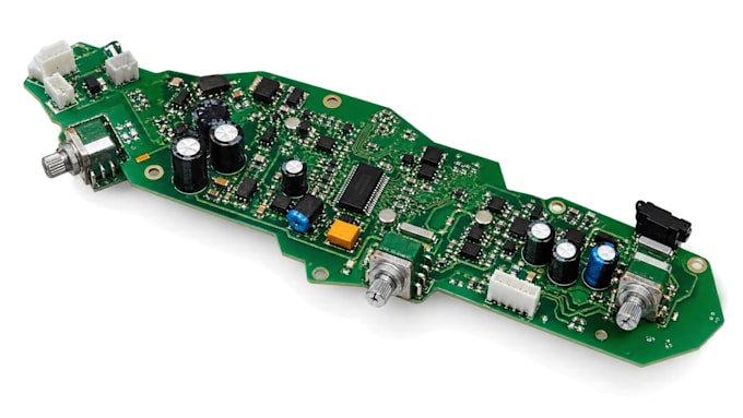 guitar pcb, guitar replacement pcb electronic components and control board
