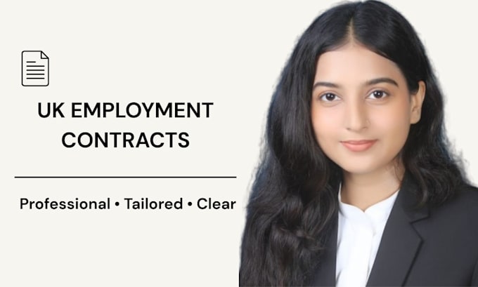 draft a professional UK employment contract