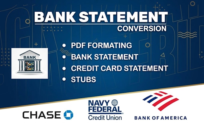 bank statement bank statement bank statement as you need