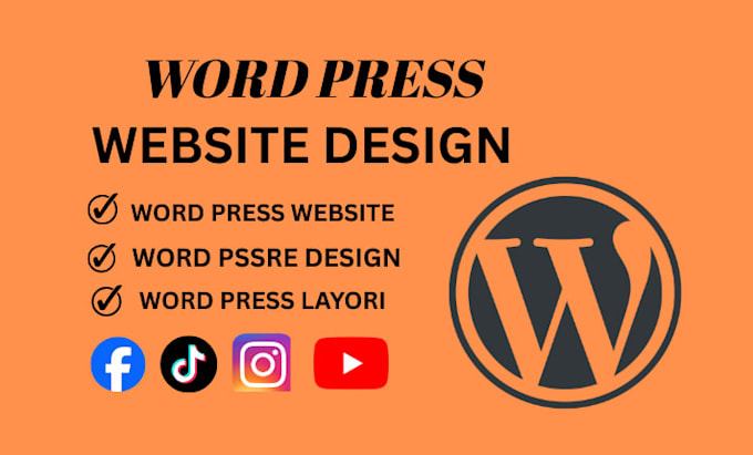 design redesign wordpress website, website development as wordpress developer