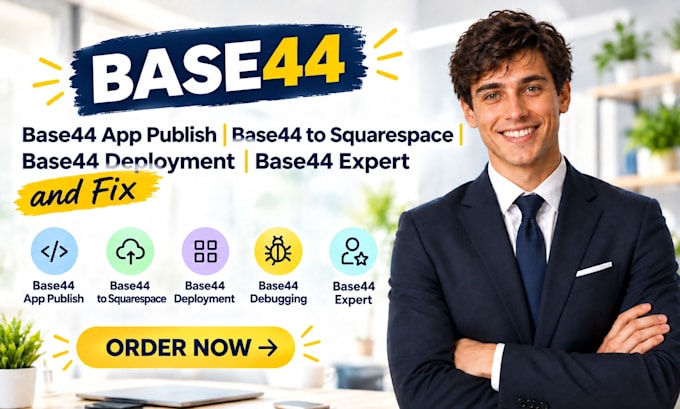 base44 app publish base44 to squarespace base44 deployment base44 expert and fix