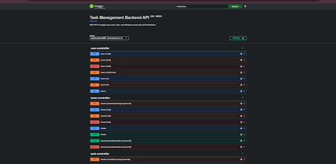develop or fix your java spring boot rest API