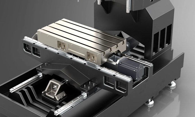 create high quality 3d industrial 3d manufacturing, 3d construction animation