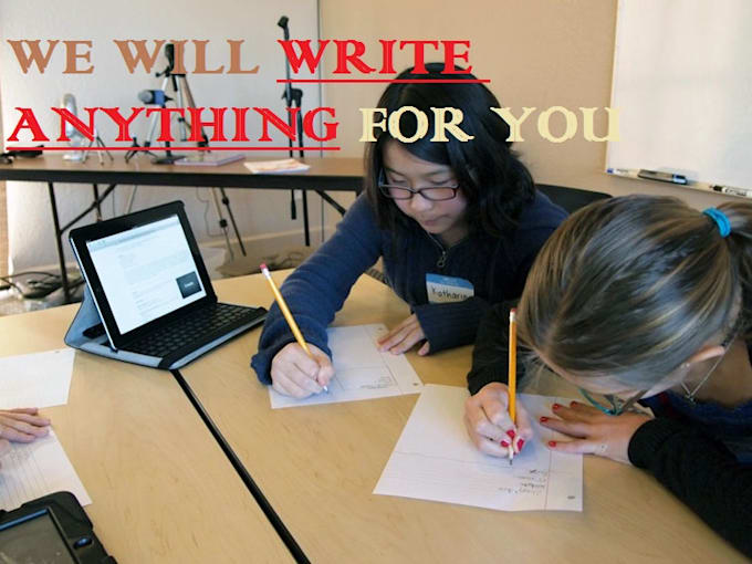 do Write anything you want in a Professional Way