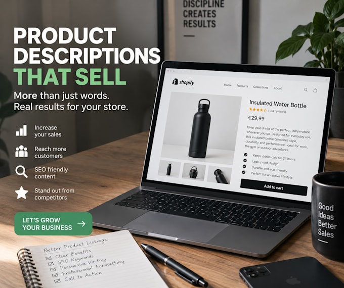 write SEO product descriptions