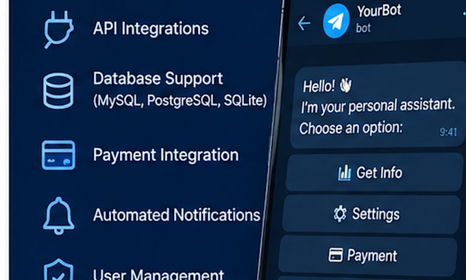 develop and customize a telegram bot with python