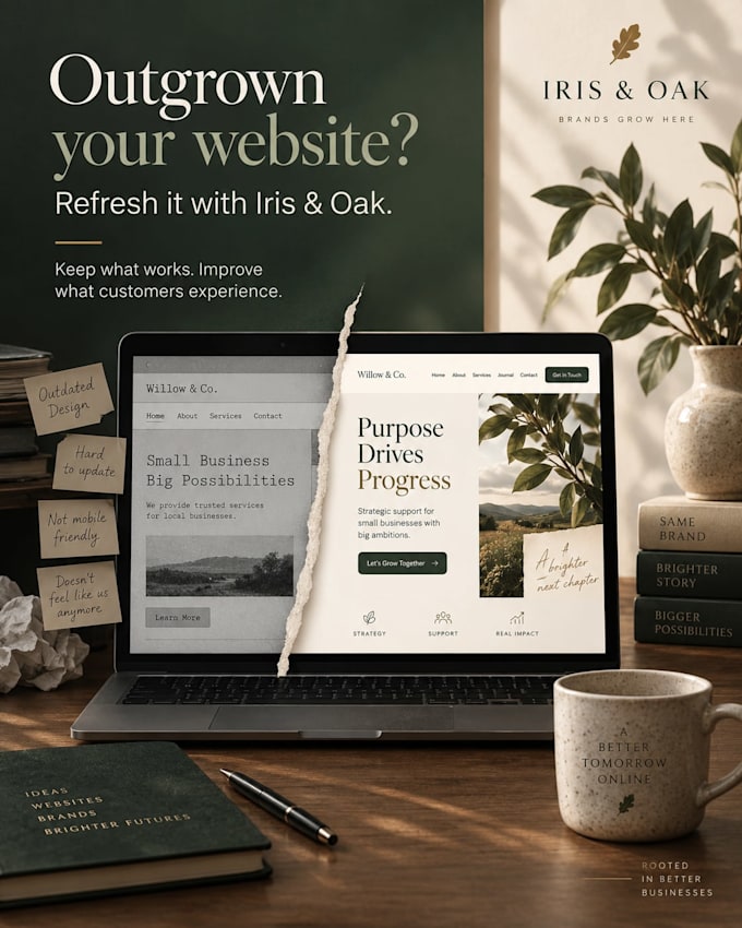 refresh or redesign your business website