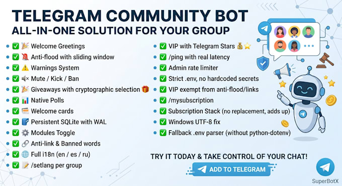 crear un bot de telegram