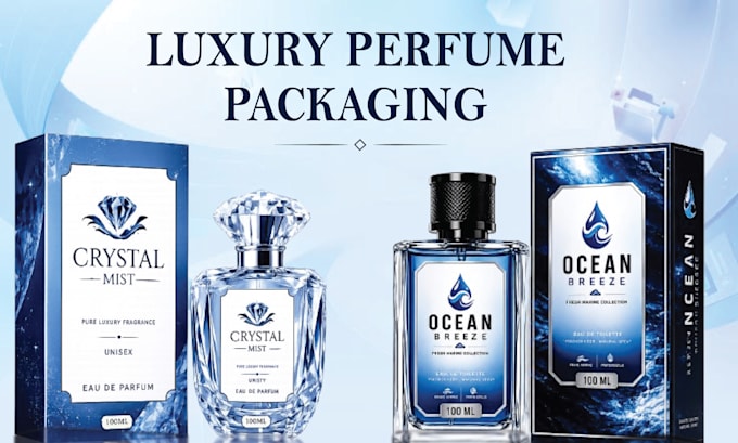 do perfume packaging, label design, 3d box mockup
