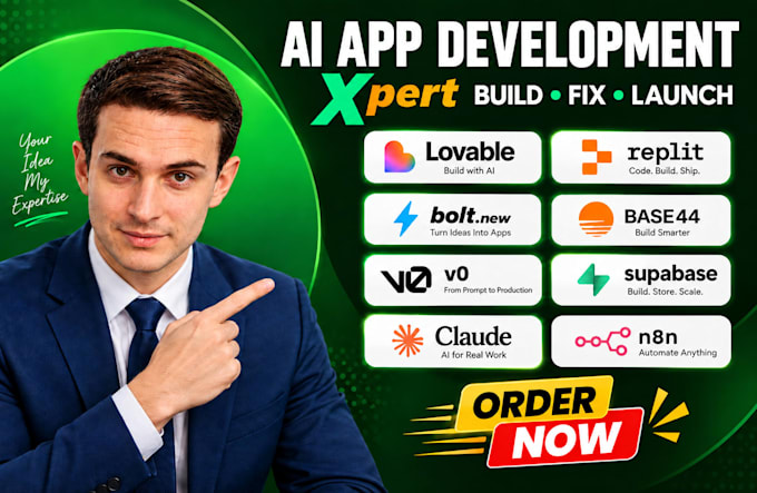 do vibe coding using lovable, replit, bolt, base44, volt v0 supabase, claude app