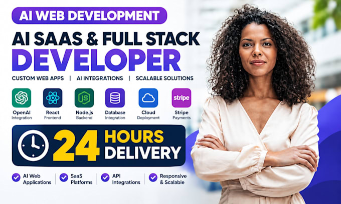 do ai web development ai saas full stack developer website development