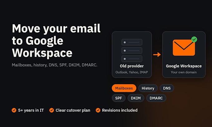 migrate your business email to google workspace