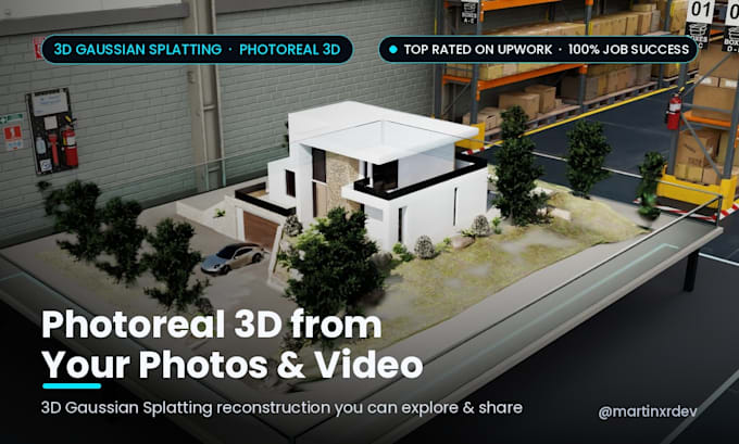 create 3d gaussian splatting reconstructions from your photos or video