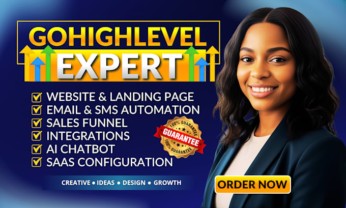 be your gohighlevel expert for go high level sales funnel, gohighlevel website