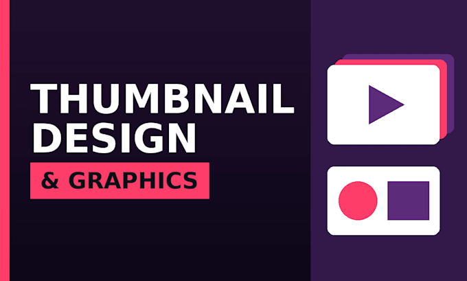 create eye catching thumbnails for youtube tiktok instagram facebook